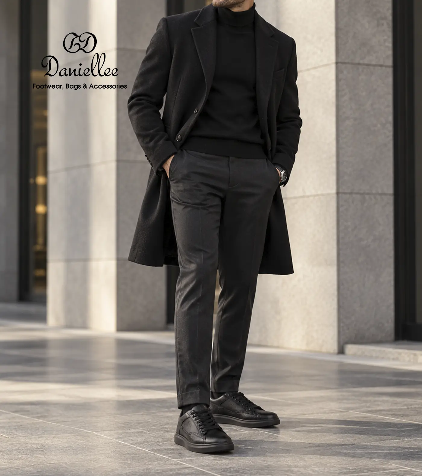 کفش چرمی روزمره مردانه Ariom Lace XIV
