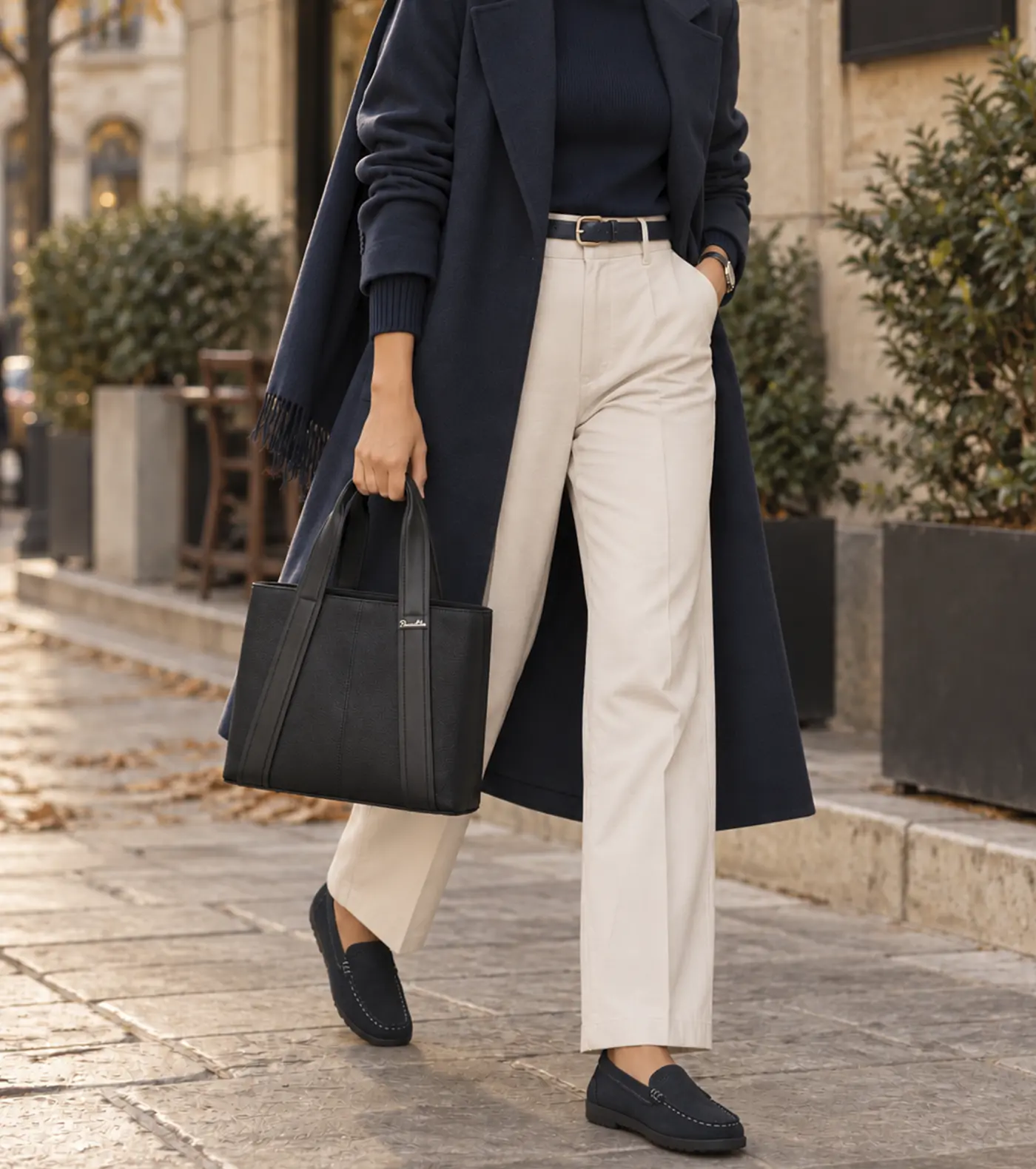 کفش چرمی روزمره زنانه Dani Ladiesmoc