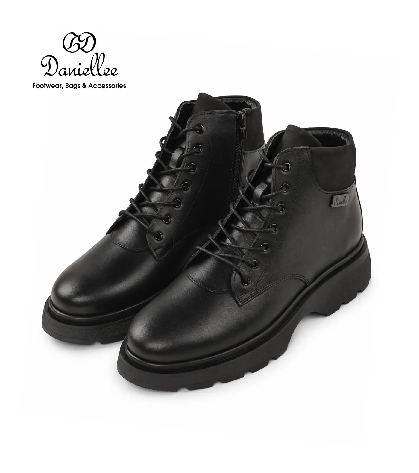 نیم بوت چرمی روزمره مردانه Adas Bootie MC Lace II