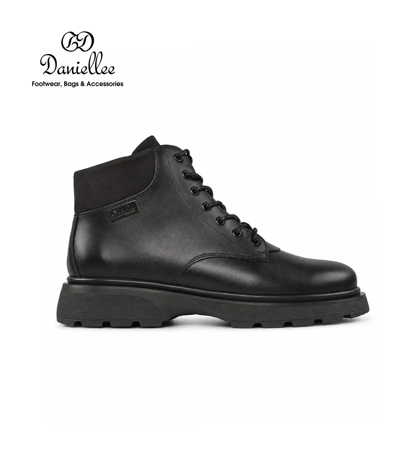 نیم بوت چرمی روزمره مردانه Adas Bootie MC Lace II