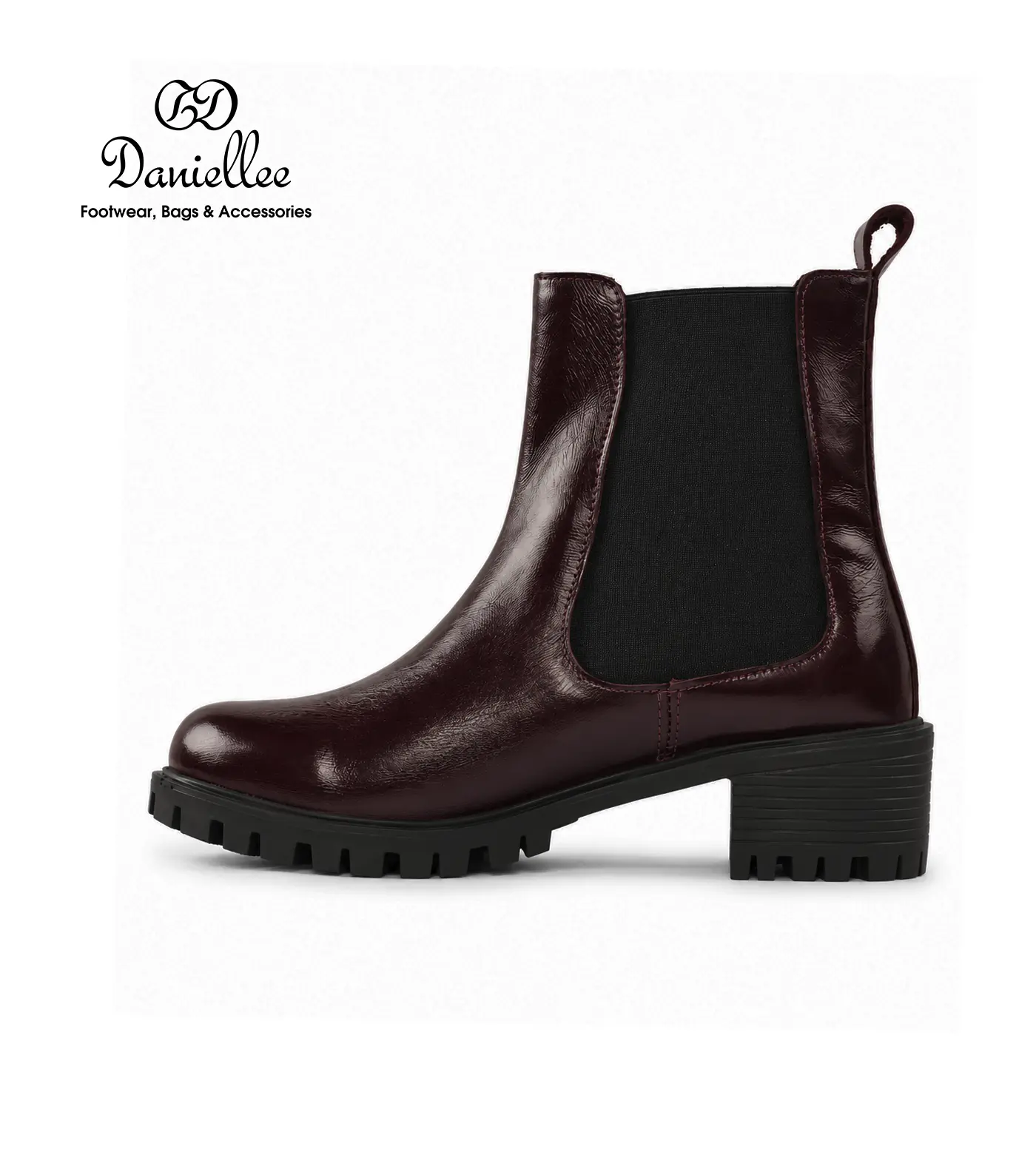 نیم بوت چرمی روزمره زنانه Ava Bootie MC