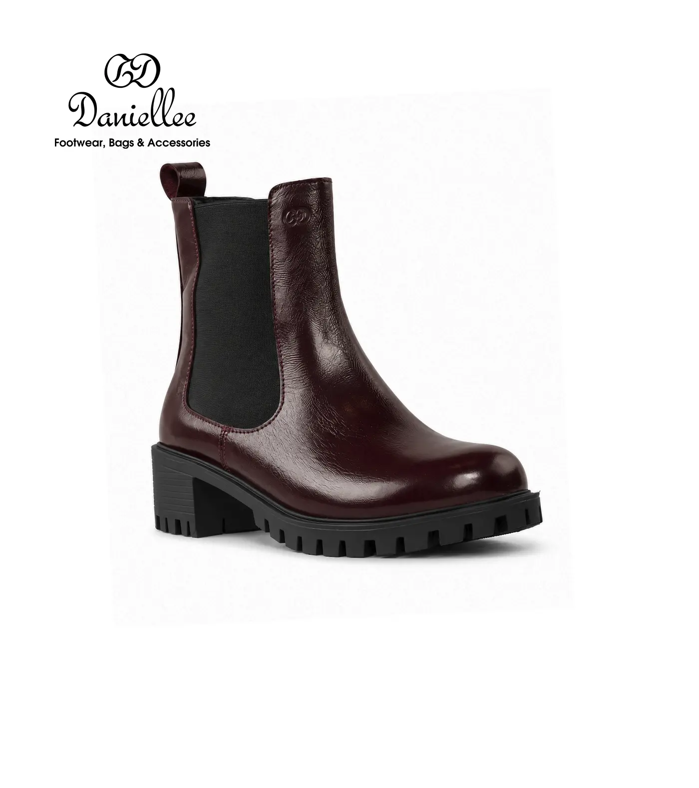 نیم بوت چرمی روزمره زنانه Ava Bootie MC