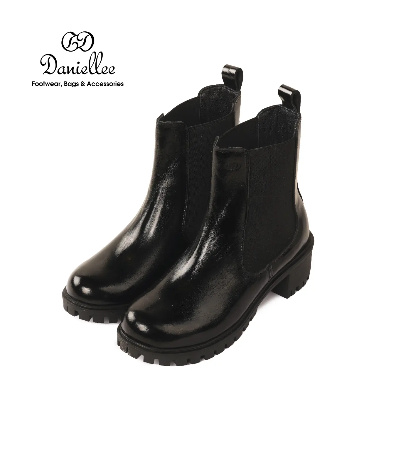 نیم بوت چرمی روزمره زنانه Ava Bootie MC
