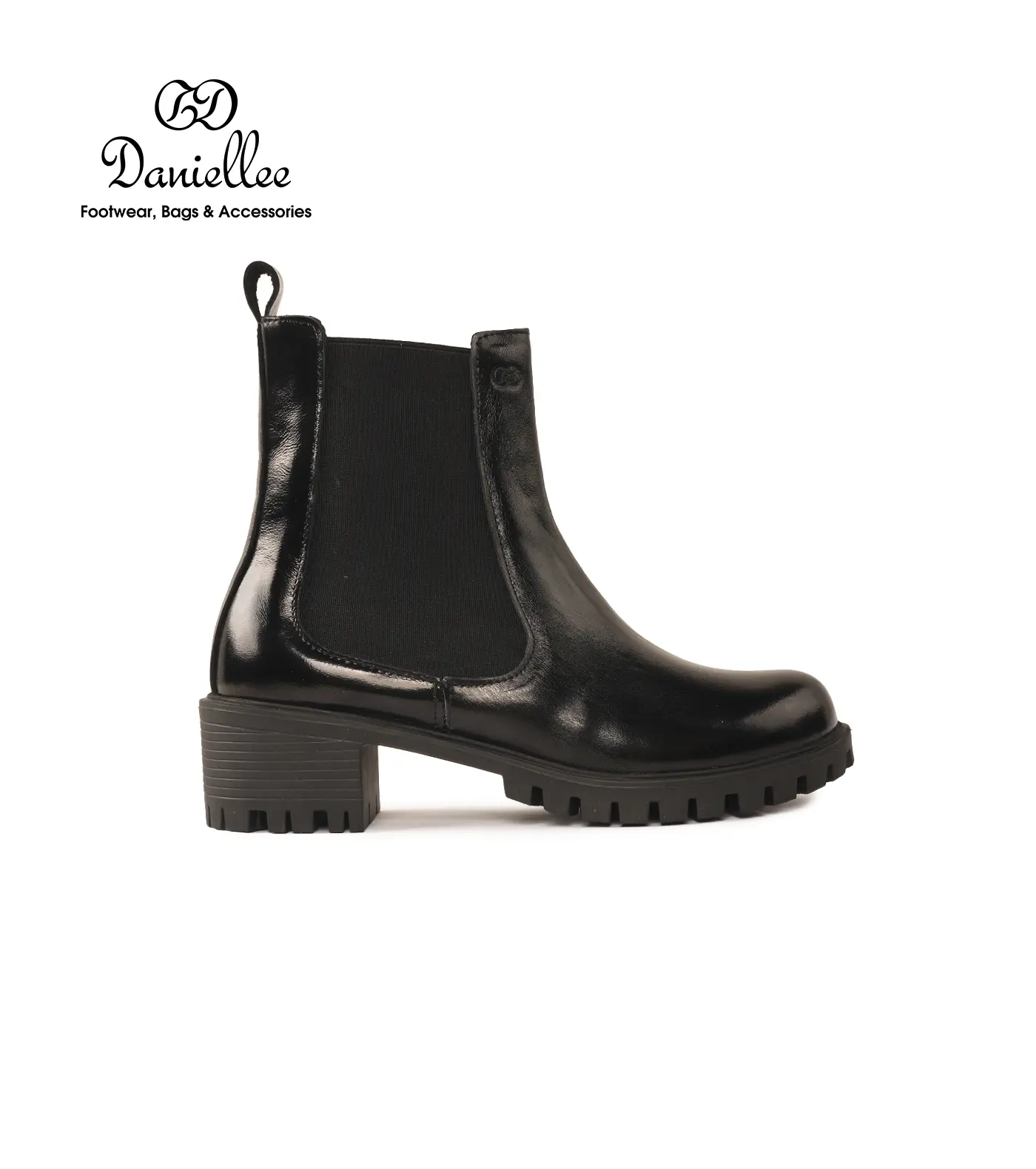 نیم بوت چرمی روزمره زنانه Ava Bootie MC