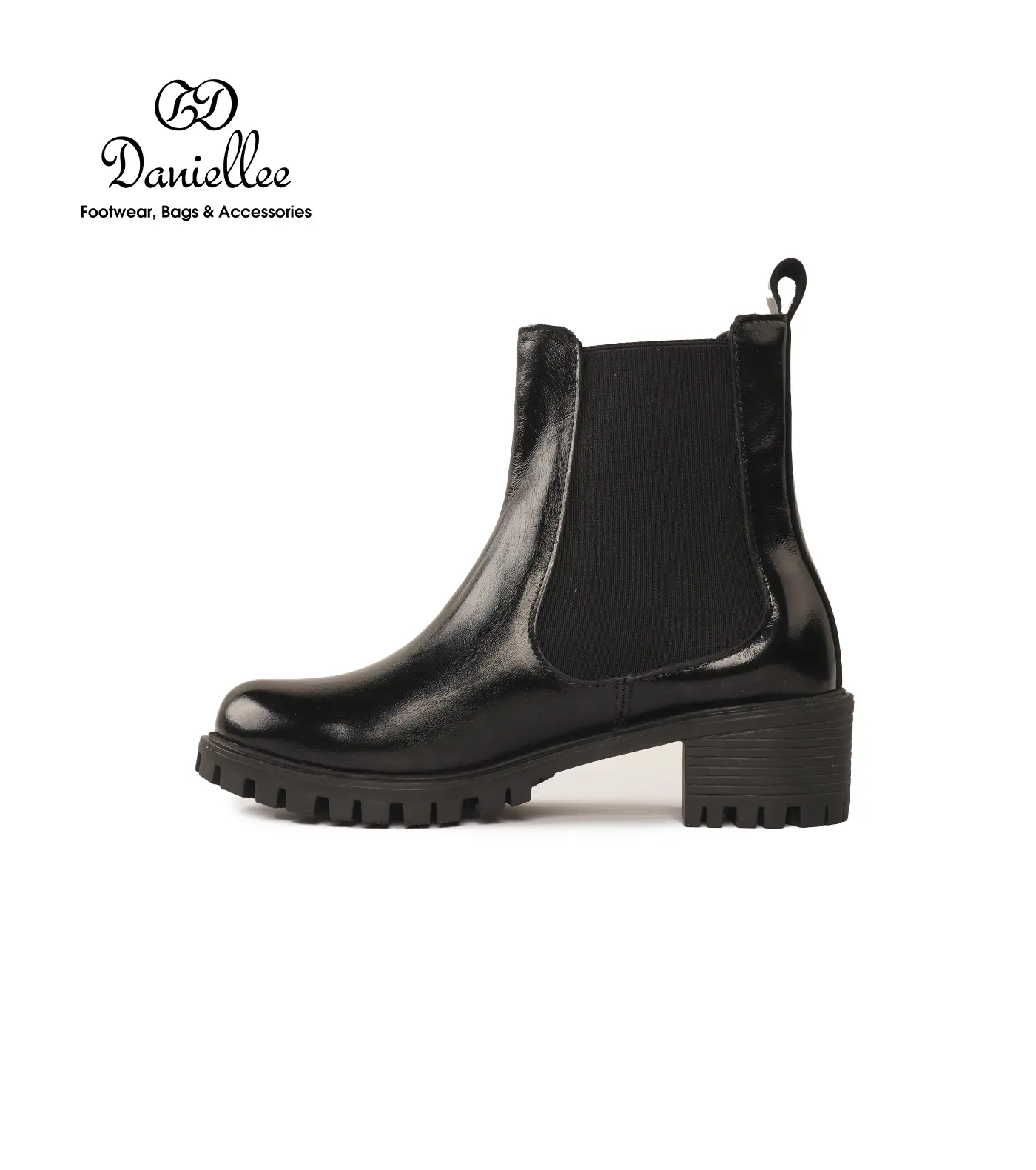 نیم بوت چرمی روزمره زنانه Ava Bootie MC