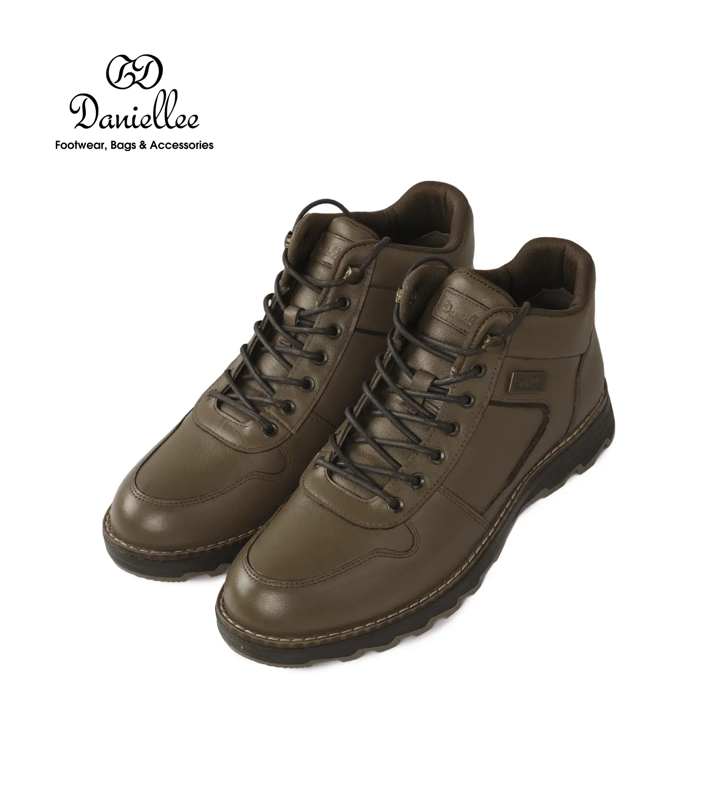 نیم بوت چرمی روزمره مردانه Ayrik Bootie LC Lace III